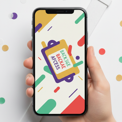 Backstage Access Digital Ticket
